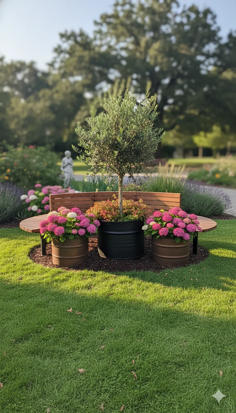 אדניות חבית וינטג'